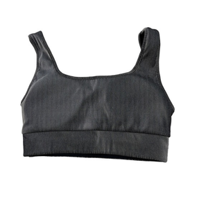 Enavant ENVT Omni‎ 2.0 ribbed sports bra size small in a charcoal gray